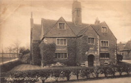 Winchester Hampshire ENGLAND~COLLEGE-SICK HOUSE-P &amp; G Wells Photo Postcard - £7.47 GBP