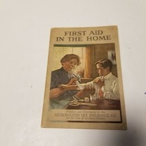 Vintage 1914 Met Life Insurance First Aid Guide, Insurance Collectible  - $14.80