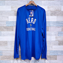 Wisconsin Herd NBA G League Nike Raglan Jersey Tee Blue Mens XXLT XXL Tall - £31.97 GBP