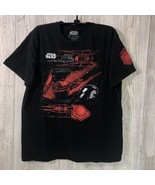 Star Wars Kylo Ren Tie Silencer Boys Graphic T-Shirt Size Large By Fifth... - £5.87 GBP