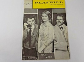 Playbill Mary, Mary 1961 Barry Nelson Barbara Bel Geddes John Cromwell - £7.78 GBP