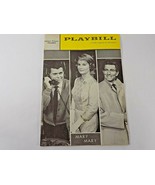 Playbill Mary, Mary 1961 Barry Nelson Barbara Bel Geddes John Cromwell - $186.88 MXN