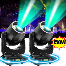 2Pcs 150W Led Moving Head Beam Rgb Sharpy Light 8Prism Gobo Dmx Dj Party... - £567.30 GBP