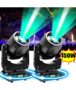 2Pcs 150W Led Moving Head Beam Rgb Sharpy Light 8Prism Gobo Dmx Dj Party... - £578.55 GBP