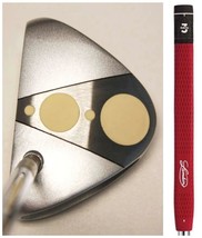 New Classic 32&quot; Mens Putter Stroke Master Lamkin Red Golf Club Taylor Fit Putter - £81.03 GBP