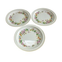 3 Plates Royal Domino Collection Spring Garden 7.5&quot; Japan Vintage Salad ... - £22.10 GBP