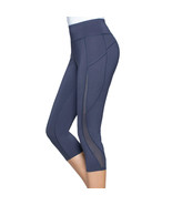 TANGERINE WOMEN&#39;S CAPRI LEGGINGS ASSORTED SIZES GRAY NEW - $11.99