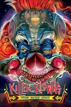 1988 Killer Klowns From Outer Space Movie Poster 11X17 Clowns Cotton Candy  - £9.16 GBP