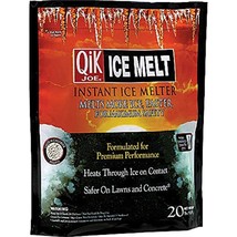 Qik Joe Instant Ice Melt, 20 lb. Poly Bag - £28.41 GBP