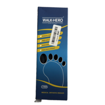 Walk-Hero Medical Orthotic Insoles Men Size 7 - 7.5 Shoes Used - £10.96 GBP