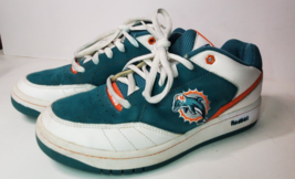 Reebok NFL Miami Dolphins Recline PH2 Sneakers Shoes Mens 6.5 Womens 8 F... - £54.17 GBP