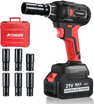 Aoben 21V Cordless Impact Wrench, 400N.M Max Torque, 3000Rpm Speed,, Tool Bag - $90.99