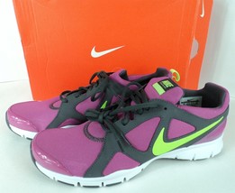 Women&#39;s Nike In-Season TR-2 525737-603 - Size 12 - Purple Green Running Shoes - £65.64 GBP