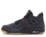 Jordan(BG) Air Jordan 4 x Levi's 'Black' - $453.60