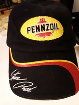 Pennzoil Racing Steve Park #1 strapback Cap Embroidered Signature Nascar - £19.31 GBP