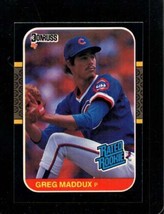 1987 Donruss #36 Greg Maddux Nm (Rc) Cubs Hof Id: 249686 - £6.98 GBP