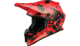 New Z1R Rise Red/Black Rise Digi Camo Helmet For ATV / MX Motocross Adul... - £78.37 GBP
