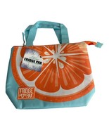 Fridge Pak Insulated Cooler Lunch Travel Tote Orange Slice Blue Orange NEW - £12.59 GBP