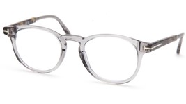 NEW TOM FORD TF5891-B 020 Gray Eyeglasses Frame 49-20-145mm B43mm Italy - $210.69