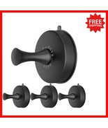 Easy Install Suction Hooks Set – Modern 4-Piece Stainless Steel Bathroom... - $517.70 MXN