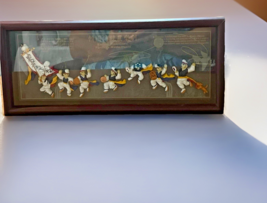 Vintage Korean Traditional Farmers Music Dance Wall Art 3D - $276.57 MXN