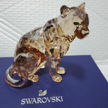 SWAROVSKI 2019 ANNUAL EDITION SOFIA AMUR LEOPARD #5428541 MIB COA+gloves - £223.69 GBP