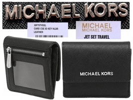 MICHAEL KORS Men&#39;s Wallet 100% Leather *HERE WITH A DISCOUNT* MK04 T1P - £38.92 GBP