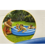 INTEX Crystal Blue Kids Outdoor Inflatable 58&quot; Swimming Pool~58426EP~DIS... - $208.63 MXN