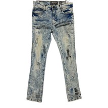 Another Hype Piece Jeans 32 mens stone washed bleached distressed skinny... - £20.97 GBP