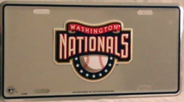 Rico Washington Nationals MLB 3D Logo License Plate - $9.99