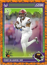 Terry McLaurin 2024 Panini Score-A-Treat Pumpkins #285 Commanders Footba... - £0.50 GBP