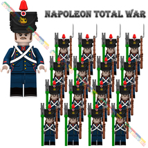 16PCS Napoleonic Wars French Artillery Soldiers Minifigures Building Moc Toys - £22.78 GBP
