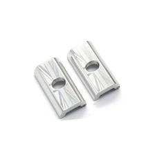 A C E 2 x Magnetic Hinge Clamp Plates for Brompton Clamp Levers Silver Union Jac - £42.64 GBP