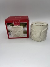 Lenox Radiant Light Dove Votive Ivory Colored With Gold Trim in Box - $12.26