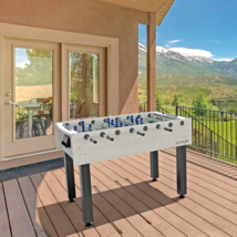 Outdoor Foosball Table Soccer Football Game With Cover Kettler Milano Handmade ~ - £1,392.42 GBP