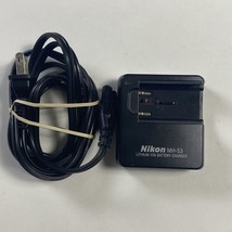 Nikon MH-53 Battery Charger Charges EN-EL1 Battery Coolpix 775 885 995 w/ Cable - £8.71 GBP