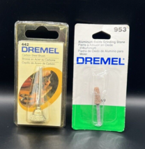 Dremel Carbon Steel Brush 442 Aluminum Oxide Grinding Stone 953 NEW - £8.86 GBP