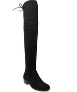 Charles by Charles David Women&#39;s Gammon Over The Knee Boots Black Micros... - $24.95