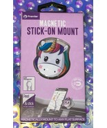 NEW Premier Unicorn Stick-On Magnetic Car Phone Mount Rainbow - $11.83