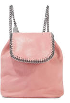 Authentic Stella Mccartney Falabella Shaggy Deer Mini pink Backpack  - £545.38 GBP