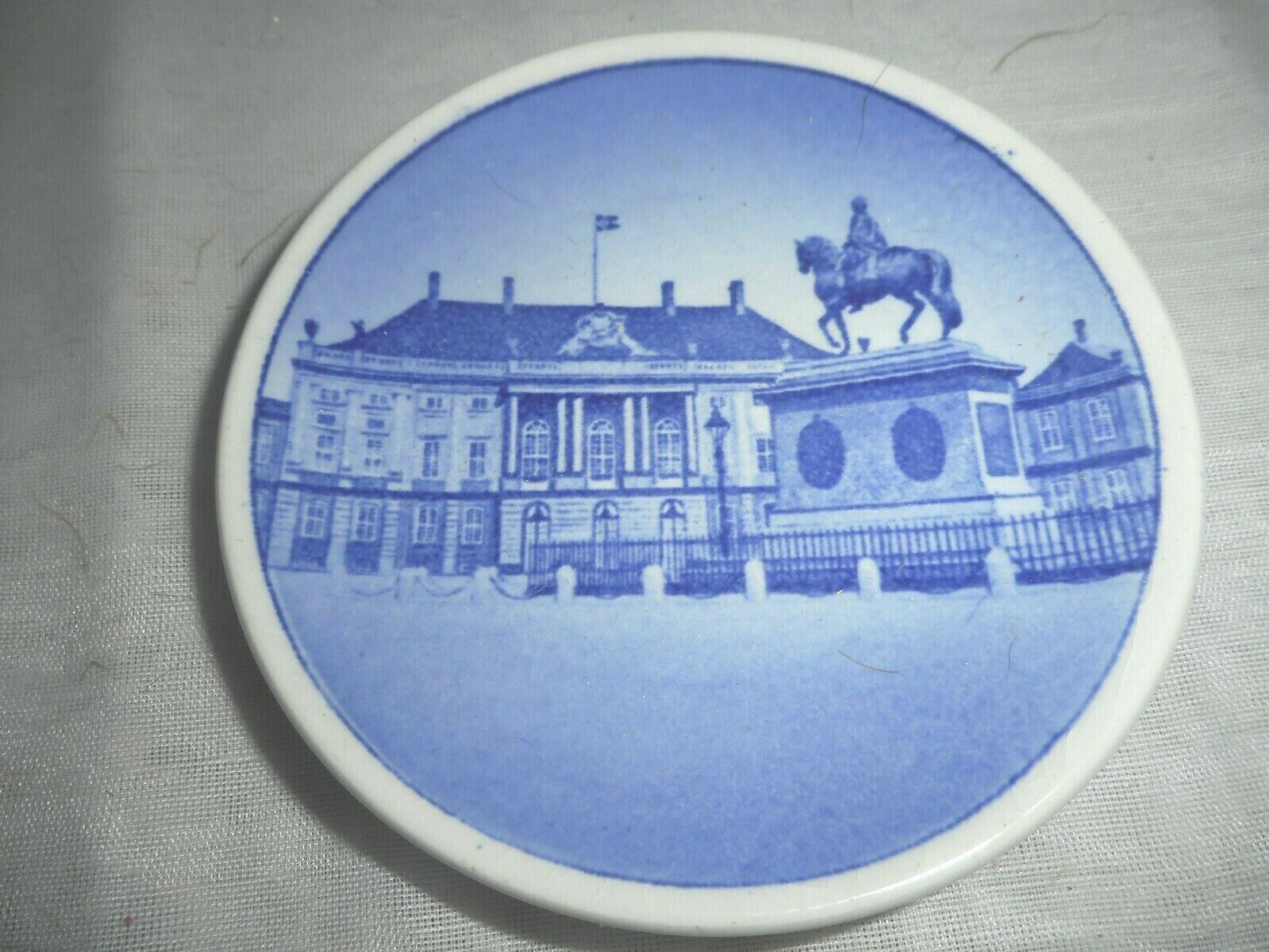 Primary image for Royal Copenhagen Denmark Amalienborg Slot Mini Souvenir Dish Plate 13-2010