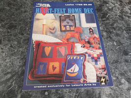 Heart Felt Home Dec Leaflet 1766 - $55.45 MXN Heart Felt Home Dec Leaflet 1766 - $55.45 MXN