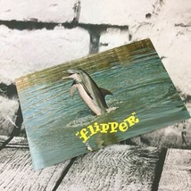 Vintage Postcard Flipper Famous TV Dolphin Seaquarium Miami Travel Collectible - £4.72 GBP