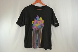Jib Hunt T-Shirt Mens Medium Black Neon Trees 100% Cotton Kemper Snowboa... - £15.45 GBP