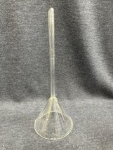 Vintage Pyrex Glass Funnel 60 Degree 8.5” tall Made in USA Antique Lab Supplies - £11.87 GBP