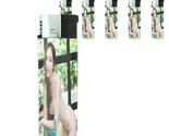 Thai Pin Up Girl D9 Lighters Set of 5 Electronic Refillable Butane  - $15.79