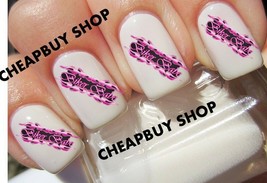 FREE DECALS《Pink Flames PINK BIKER BABE Motorcycle》Hot》Bike Week》Nail Ar... - $9.75