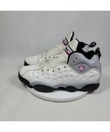Nike Jordan JUMPMAN Team II GG Sneakers 820276-108 Size 9.5Y White Gray ... - £31.49 GBP
