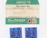 The Music Box Ticket Envelope &amp; 2 Ticket Stubs Separate Tables Terrance ... - £14.21 GBP