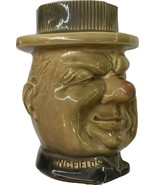 Vintage McCoy W.C. Fields Cookie Jar Very Rare No Lid 8.75” Tall; #153 - £80.17 GBP